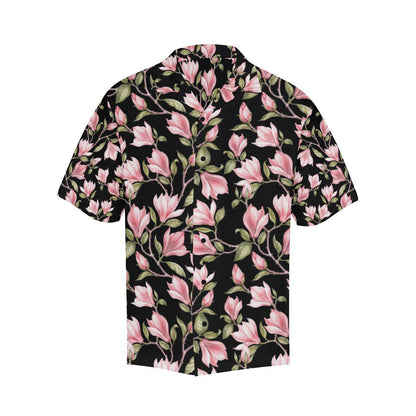 Magnolia Pattern Print Design MAG03 Men Hawaiian Shirt-JorJune