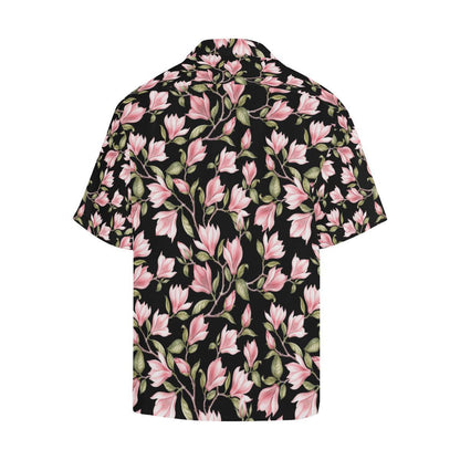 Magnolia Pattern Print Design MAG03 Men Hawaiian Shirt-JorJune
