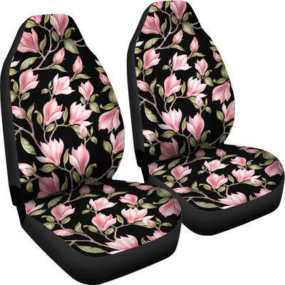 Magnolia Pattern Print Design MAG03 Universal Fit Car Seat Covers-JorJune