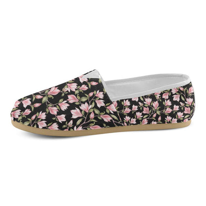 Magnolia Pattern Print Design MAG03 Women Casual Shoes-JorJune.com