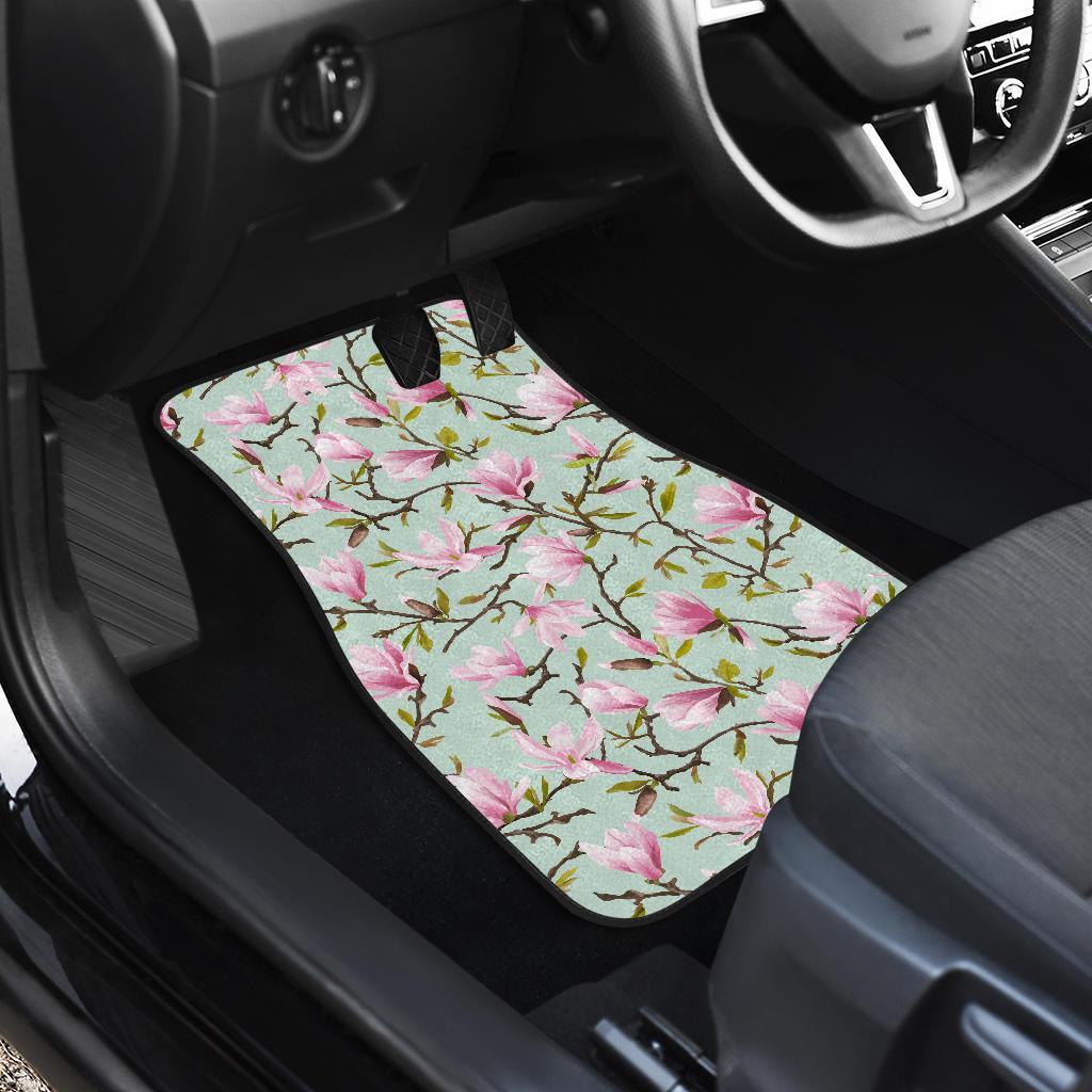 Magnolia Pattern Print Design MAG04 Car Floor Mats-JORJUNE.COM