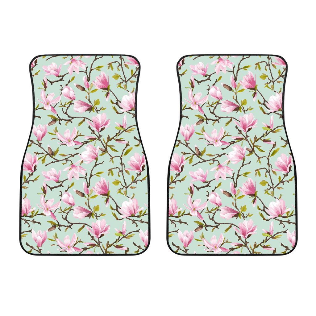 Magnolia Pattern Print Design MAG04 Car Floor Mats-JORJUNE.COM