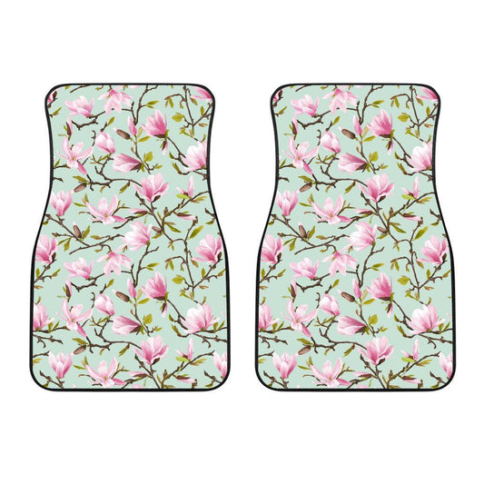 Magnolia Pattern Print Design MAG04 Car Floor Mats-JORJUNE.COM