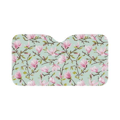 Magnolia Pattern Print Design MAG04 Car Sun Shade-JorJune