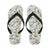 Magnolia Pattern Print Design MAG04 Flip Flops-JorJune