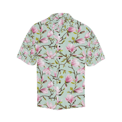 Magnolia Pattern Print Design MAG04 Men Hawaiian Shirt-JorJune