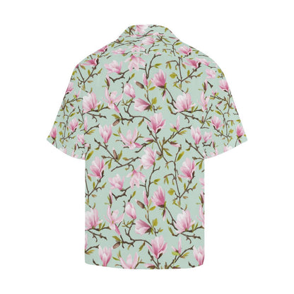 Magnolia Pattern Print Design MAG04 Men Hawaiian Shirt-JorJune