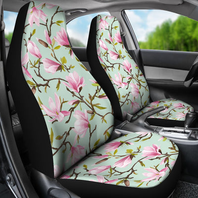 Magnolia Pattern Print Design MAG04 Universal Fit Car Seat Covers-JorJune