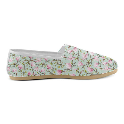 Magnolia Pattern Print Design MAG04 Women Casual Shoes-JorJune.com