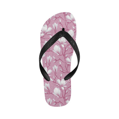 Magnolia Pattern Print Design MAG05 Flip Flops-JorJune
