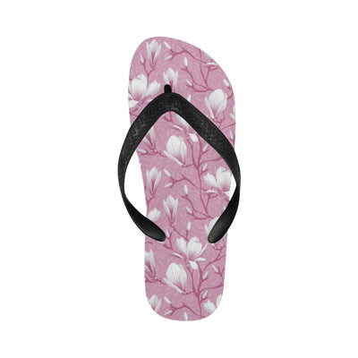 Magnolia Pattern Print Design MAG05 Flip Flops-JorJune