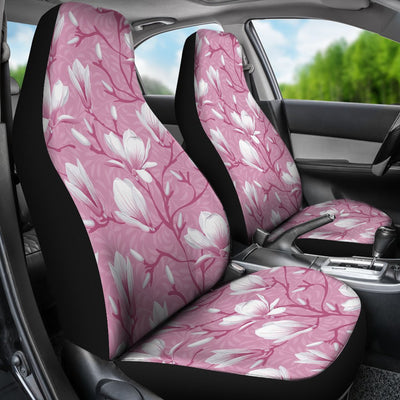 Magnolia Pattern Print Design MAG05 Universal Fit Car Seat Covers-JorJune