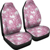 Magnolia Pattern Print Design MAG05 Universal Fit Car Seat Covers-JorJune