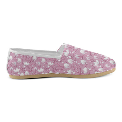 Magnolia Pattern Print Design MAG05 Women Casual Shoes-JorJune.com