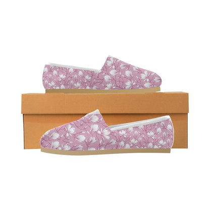 Magnolia Pattern Print Design MAG05 Women Casual Shoes-JorJune.com