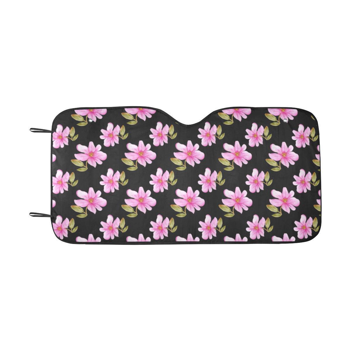 Magnolia Pattern Print Design MAG06 Car Sun Shade-JorJune