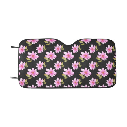 Magnolia Pattern Print Design MAG06 Car Sun Shade-JorJune