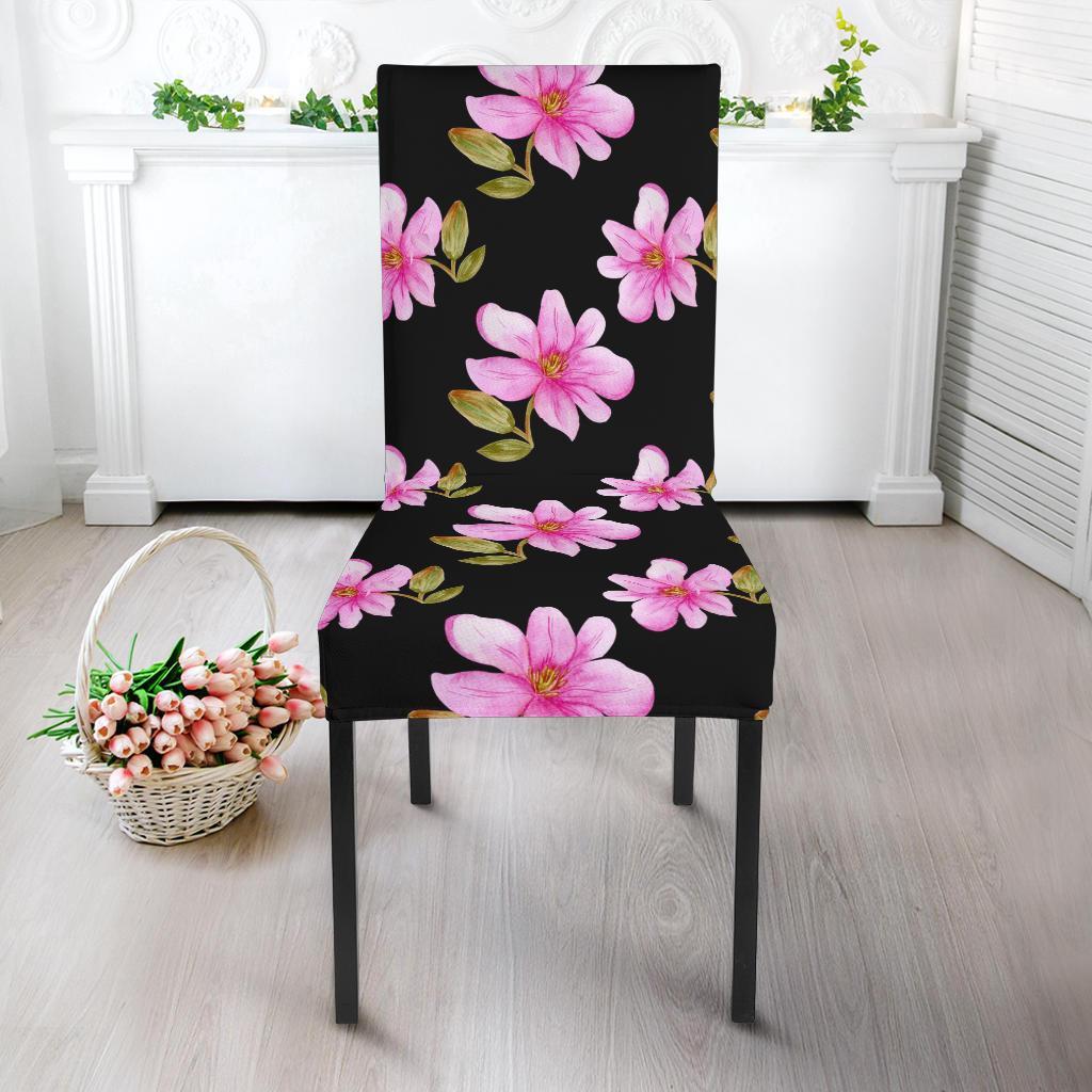 Magnolia Pattern Print Design MAG06 Dining Chair Slipcover-JORJUNE.COM