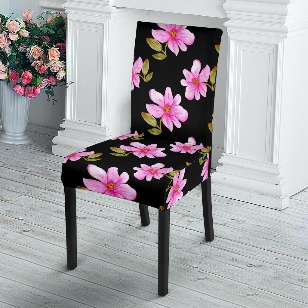 Magnolia Pattern Print Design MAG06 Dining Chair Slipcover-JORJUNE.COM
