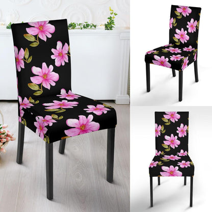 Magnolia Pattern Print Design MAG06 Dining Chair Slipcover-JORJUNE.COM