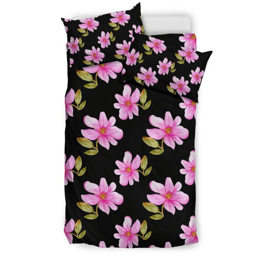 Magnolia Pattern Print Design MAG06 Duvet Cover Bedding Set-JORJUNE.COM