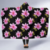 Magnolia Pattern Print Design MAG06 Hooded Blanket-JORJUNE.COM