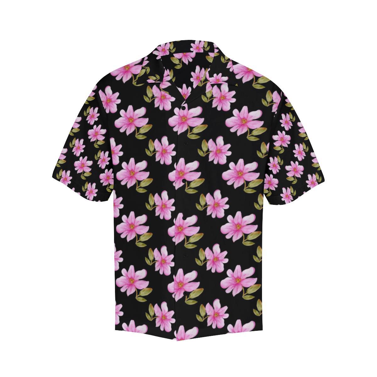 Magnolia Pattern Print Design MAG06 Men Hawaiian Shirt-JorJune