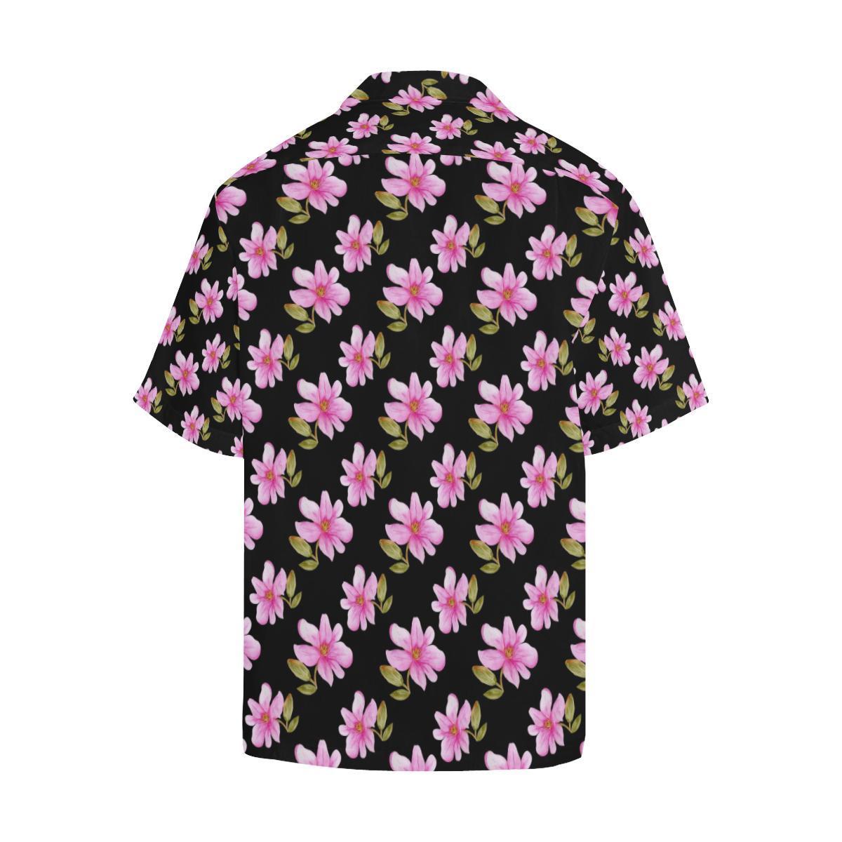 Magnolia Pattern Print Design MAG06 Men Hawaiian Shirt-JorJune
