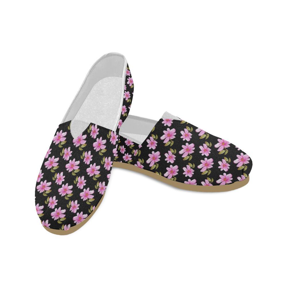 Magnolia Pattern Print Design MAG06 Women Casual Shoes-JorJune.com