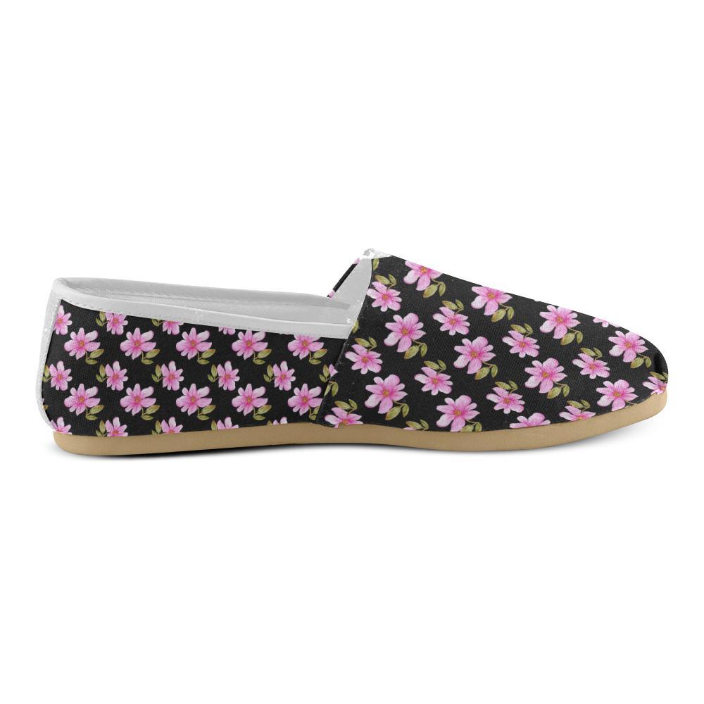 Magnolia Pattern Print Design MAG06 Women Casual Shoes-JorJune.com