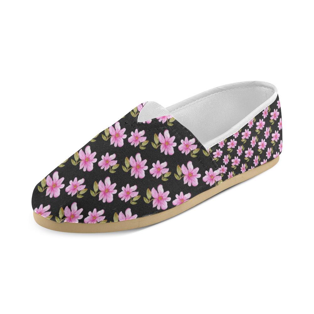 Magnolia Pattern Print Design MAG06 Women Casual Shoes-JorJune.com