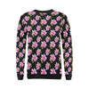 Magnolia Pattern Print Design MAG06 Women Long Sleeve Sweatshirt-JorJune