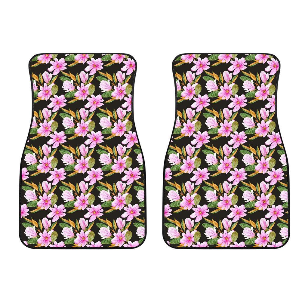 Magnolia Pattern Print Design MAG08 Car Floor Mats-JORJUNE.COM