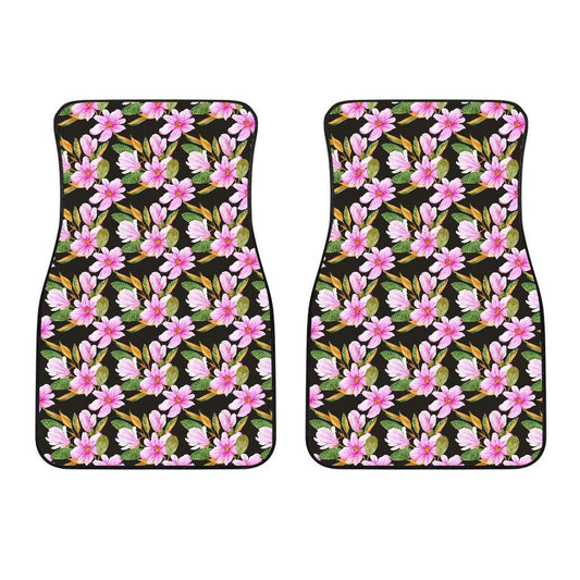 Magnolia Pattern Print Design MAG08 Car Floor Mats-JORJUNE.COM