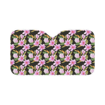 Magnolia Pattern Print Design MAG08 Car Sun Shade-JorJune