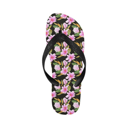 Magnolia Pattern Print Design MAG08 Flip Flops-JorJune