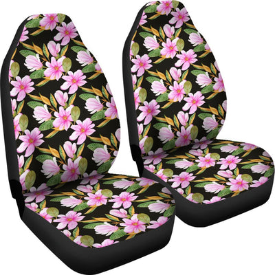 Magnolia Pattern Print Design MAG08 Universal Fit Car Seat Covers-JorJune