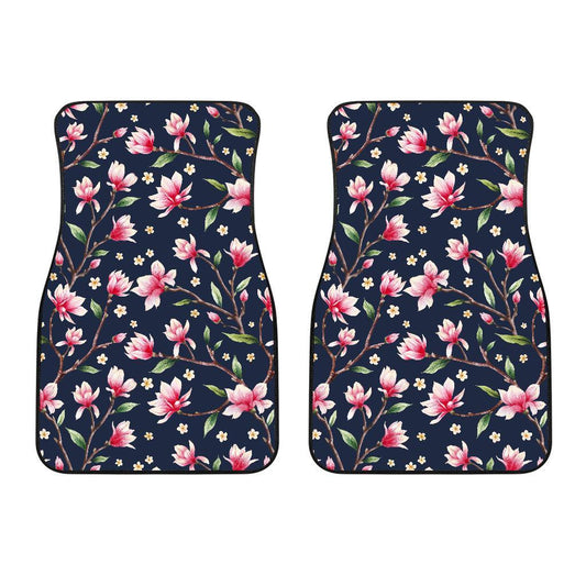 Magnolia Pattern Print Design MAG09 Car Floor Mats-JORJUNE.COM