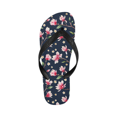 Magnolia Pattern Print Design MAG09 Flip Flops-JorJune