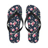 Magnolia Pattern Print Design MAG09 Flip Flops-JorJune