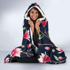 Magnolia Pattern Print Design MAG09 Hooded Blanket-JORJUNE.COM