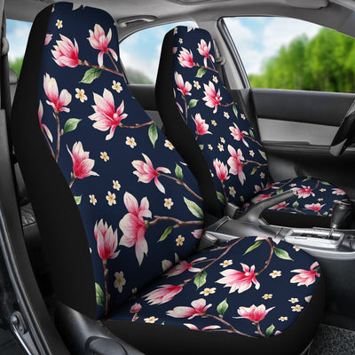 Magnolia Pattern Print Design MAG09 Universal Fit Car Seat Covers-JorJune