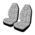 Maltese Pattern Print Design 01 Car Seat Covers (Set of 2)-JORJUNE.COM