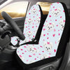Maltese Pattern Print Design 03 Car Seat Covers (Set of 2)-JORJUNE.COM