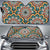 Mandala Pattern Print Design 01 Car Sun Shades-JORJUNE.COM