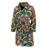 Mandala Pattern Print Design 01 Men Bathrobe-JORJUNE.COM