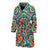 Mandala Pattern Print Design 03 Men Bathrobe-JORJUNE.COM