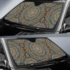 Mandala Pattern Print Design 05 Car Sun Shades-JORJUNE.COM