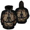 Mandala Yoga All Over Zip Up Hoodie