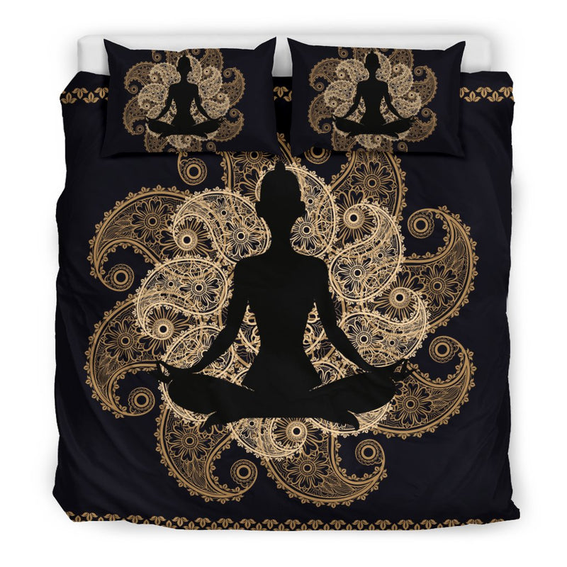 Mandala Yoga Duvet Cover Bedding Set